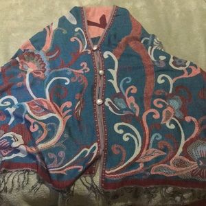 Poncho from art & wine festival